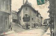 38 Isere CPA FRANCE 38 " Morestel, Grande Rue et Montée de l'Eglise"