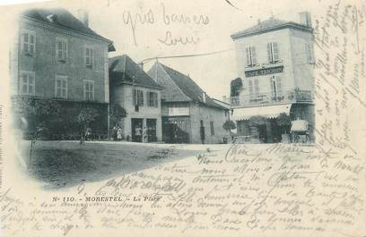 CPA FRANCE 38 " Morestel, La place"