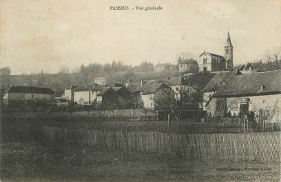 CPA FRANCE 38 " Passins, Vue générale"