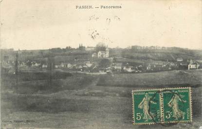 CPA FRANCE 38 " Passins, Panorama"
