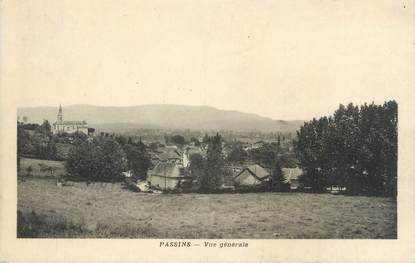 CPA FRANCE 38 " Passins, Vue générale"