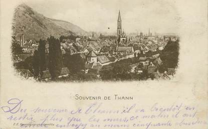 / CPA FRANCE 68 "Souvenir de Thann"