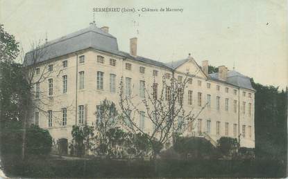 CPA FRANCE 38 " Sermerieu, Château de Marteray"