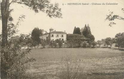 CPA FRANCE 38 " Heyrieux, Château du Colombier"