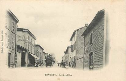 CPA FRANCE 38 " Heyrieux, La Grande Rue"