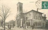 38 Isere CPA FRANCE 38 " Heyrieux, L'église et la Poste"