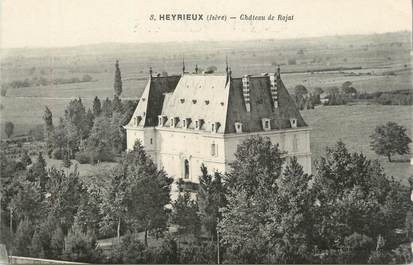 CPA FRANCE 38 " Heyrieux, Château de Rajat"