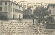 38 Isere CPA FRANCE 38 " Heyrieux, Place de la Paume"