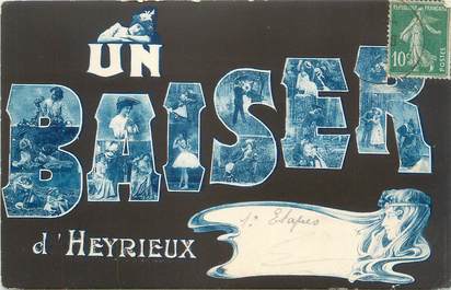 CPA FRANCE 38 " Heyrieux, Un baiser d'Heyrieux"