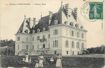 CPA FRANCE 38 " Heyrieux, Le Château de Rajat"