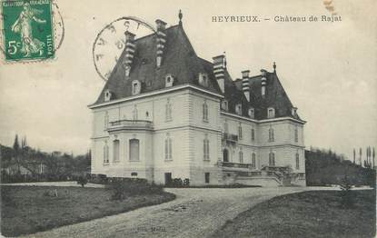 CPA FRANCE 38 " Heyrieux, Le Château de Rajat"