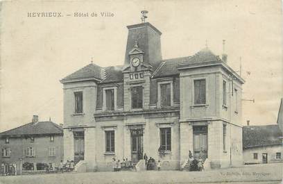 CPA FRANCE 38 " Heyrieux, Hôtel de Ville"