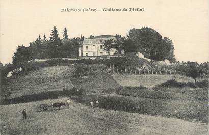 CPA FRANCE 38 " Diémoz, Château de Piellat"