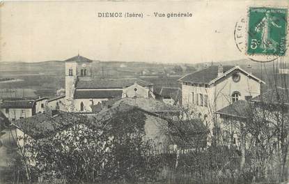 CPA FRANCE 38 " Diémoz, Vue générale"