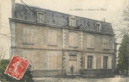 CPA FRANCE 38 " Diémoz, Château de Piela"