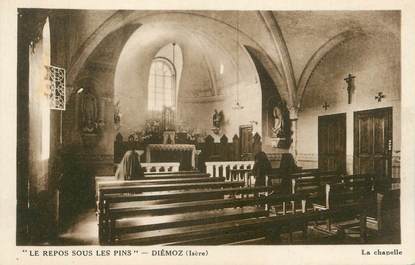 CPA FRANCE 38 " Diémoz, La chapelle"