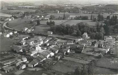 CPSM FRANCE 38 " Diémoz, Vue générale aérienne"