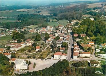 CPSM FRANCE 38 " Diémoz, Vue générale aérienne"