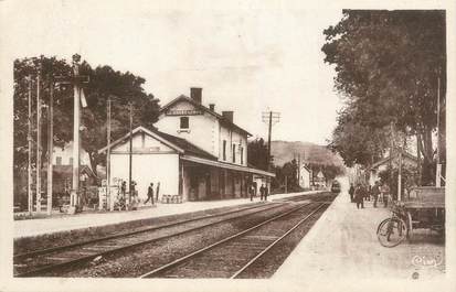 CPA FRANCE 38 " Le Grand Lemps, La Gare PLM"