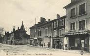 38 Isere CPA FRANCE 38 " Le Grand Lemps, Place du Château"