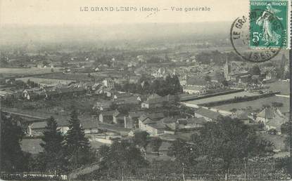 CPA FRANCE 38 " Le Grand Lemps, Vue générale"