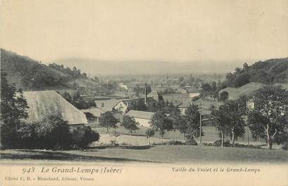 CPA FRANCE 38 " Le Grand Lemps, Vallée du Violet "