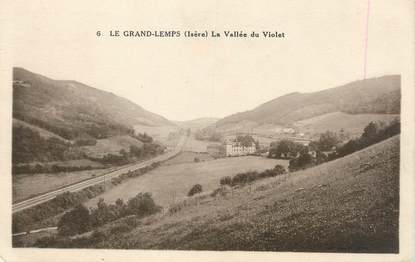 CPA FRANCE 38 " Le Grand Lemps, La Vallée du Violet"