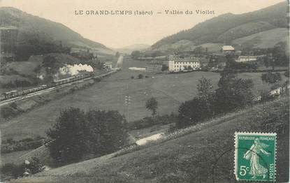 CPA FRANCE 38 " Le Grand Lemps, La Vallée du Violet"