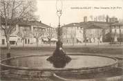 31 Haute Garonne CPA FRANCE 31 "Salies du Salat, Place Compans, le jet d'eau"