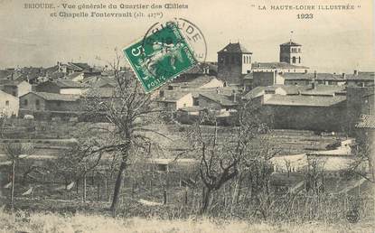 CPA FRANCE 43 "Brioude, vue générale du quartier des Oeillets"