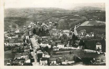 CPSM FRANCE 38 " St Georges d'Espéranche, Vue générale aérienne"