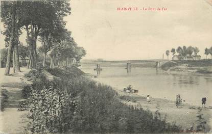 / CPA FRANCE 54 "Blainville, le pont de fer"