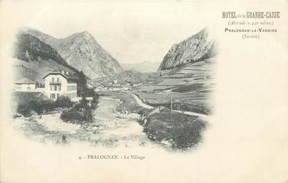 CPA FRANCE 73 " Pralognan, Le village"