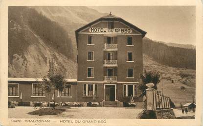 CPA FRANCE 73 " Pralognan, Hôtel du Grand Bec"