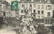 80 Somme / CPA FRANCE 80 "Abbeville, monument de l'amiral Courbet"