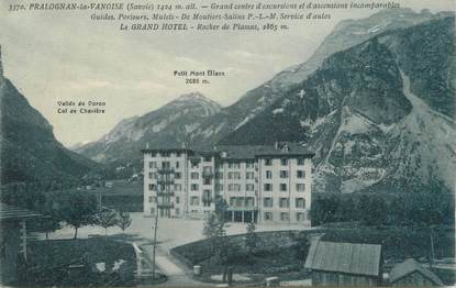 CPA FRANCE 73 " Pralognan la Vanoise, Le Grand Hôtel"