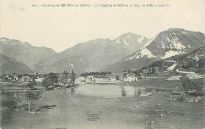 CPA FRANCE 73 " Le Praz de St Bon et la Dent de Villard"