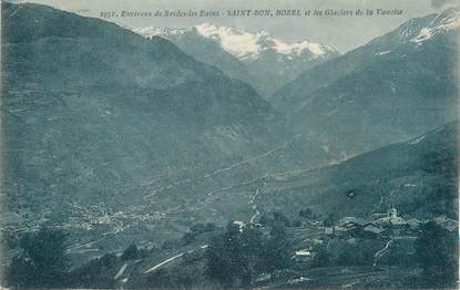 CPA FRANCE 73 " St Bon, Bozel et les Glaciers de la Vanoise"