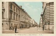 37 Indre Et Loire / CPA FRANCE 37 "Tours, rue nationale"