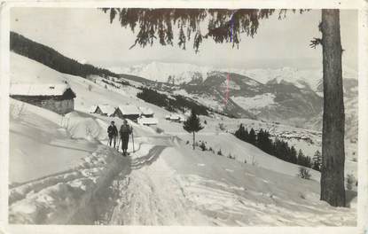 CPSM FRANCE 73 " St Bon, Route de Courchevel"