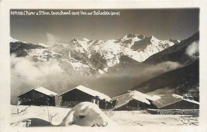 CPSM FRANCE 73 " Courchevel, Vue sur Bellecote"