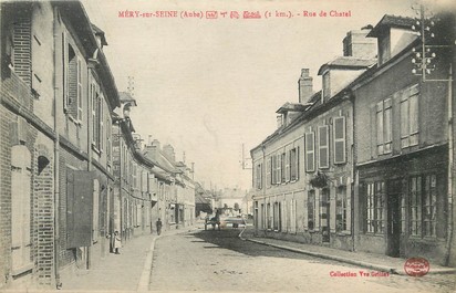 / CPA FRANCE 10 "Méry sur Seine, rue du chatel"