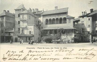 CPA FRANCE 73 " Chambéry, Place de Lans"