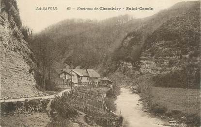 CPA FRANCE 73 " Environs de Chambéry, St Cassin"