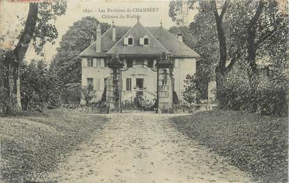 CPA FRANCE 73 " Environs de Chambéry, Le Château de Biolley"