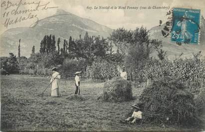 CPA FRANCE 73 " Chambéry, Le Nivolet et le Mont Pennay"