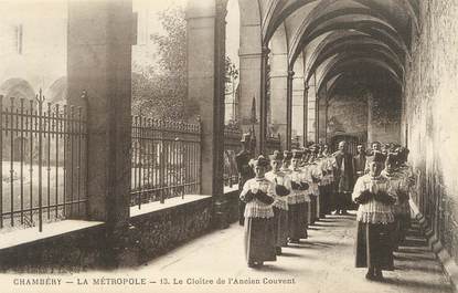 CPA FRANCE 73 " Chambéry, Le cloître de l'ancien couvent"