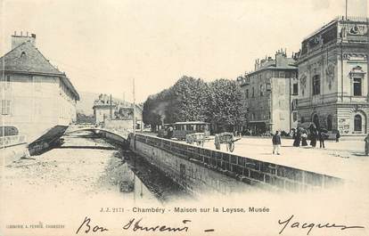 CPA FRANCE 73 " Chambéry, Maison sur la Leysse"