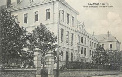 CPA FRANCE 73 " Chambéry, Ecole Normale d'Institutrices"