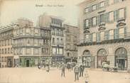 29 Finistere / CPA FRANCE 29 "Brest, place des portes"